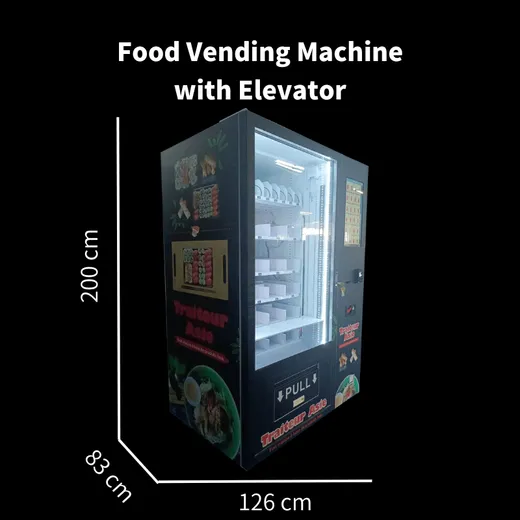 healthy food ready meals vending machine